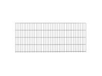 Plot z dvojitého zváraného pletiva antracitový 83 cm x 201 cm Plot z dvojitého zváraného pletiva antracitový 83 cm x 201 cm