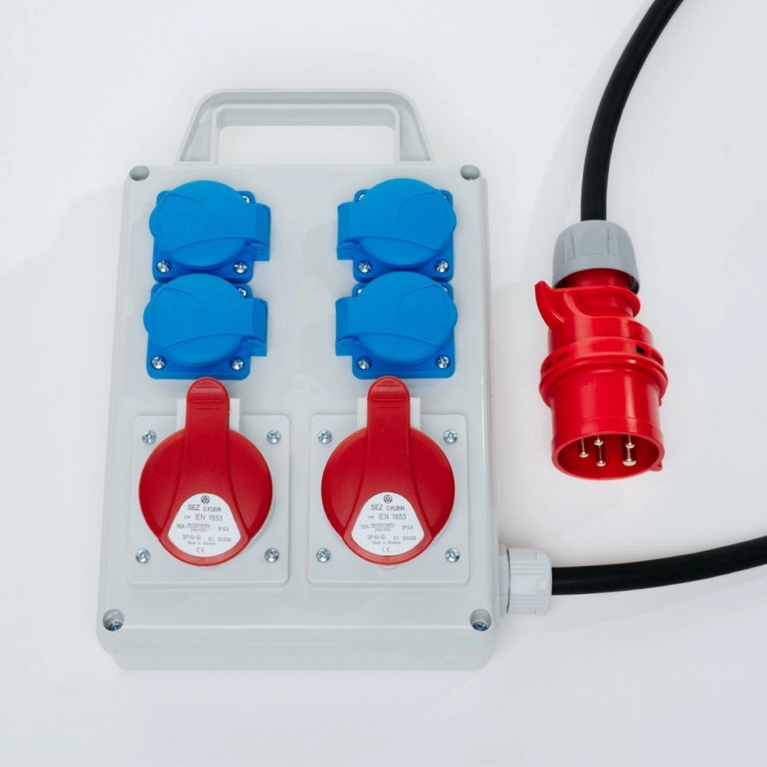 E-shop Munos Zásuvková rozbočnica PROFI RCP6 400V 2m 5x1,5mm2