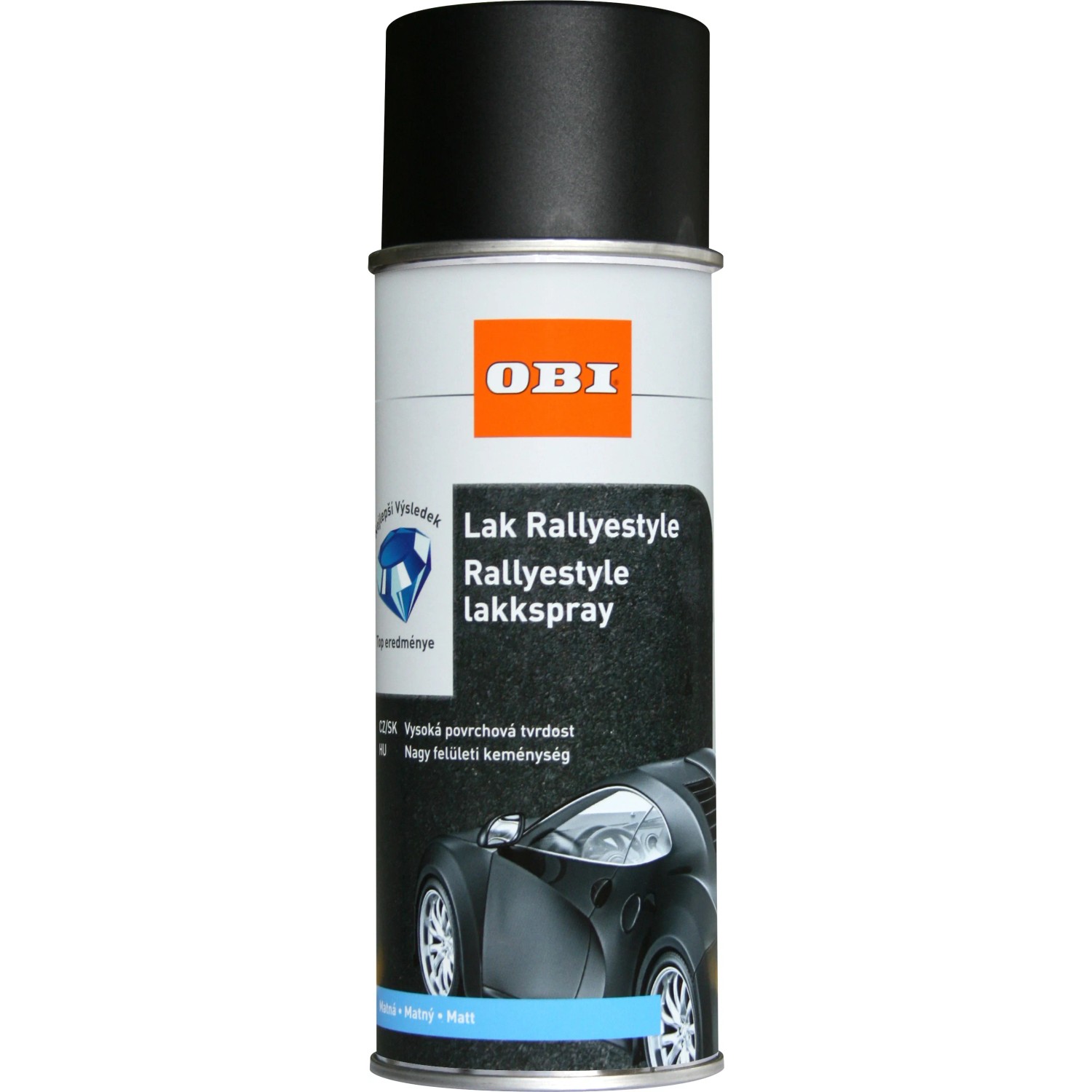 E-shop OBI Sprej rallye čierny matný 400 ml