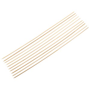 Prírodné štiepne tyče 60 cm, balenie 10 ks, na podporu rastlín v záhrade.