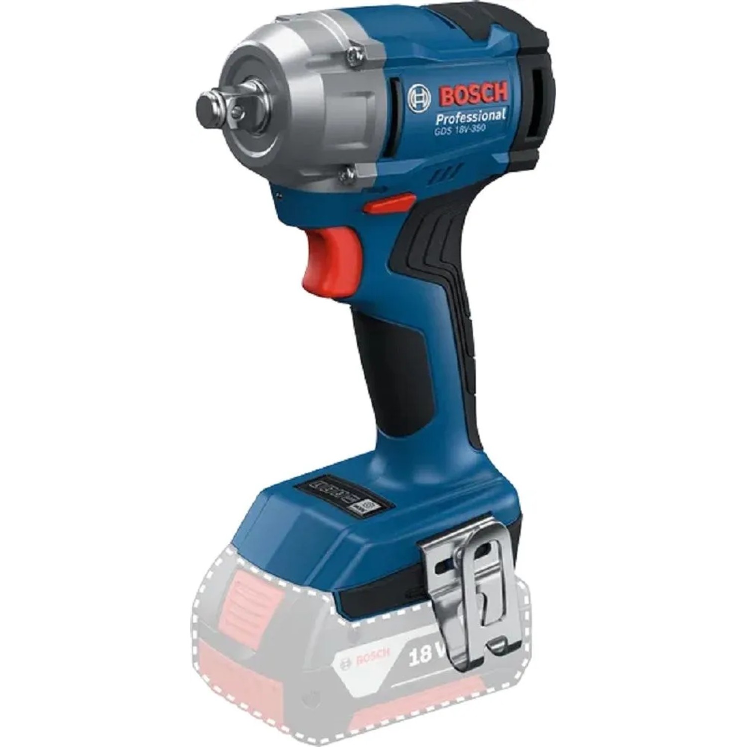 E-shop Bosch Professional Aku rázový uťahovač PRO GDS 18V-350 (0.601.9M5.020)