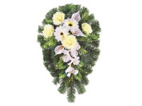 Jesenná dušičková dekorácia veniec, 45 x 70 cm Jesenná dušičková dekorácia veniec, 45 x 70 cm