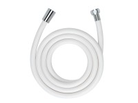 Wenko Dizajnová plastová sprchová hadica, matná biela, 175 cm