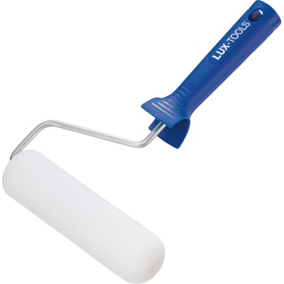 LUX-TOOLS Penový valček na lakovanie, hladké povrchy, 1K rukoväť, pr. 4,5 x 16 c