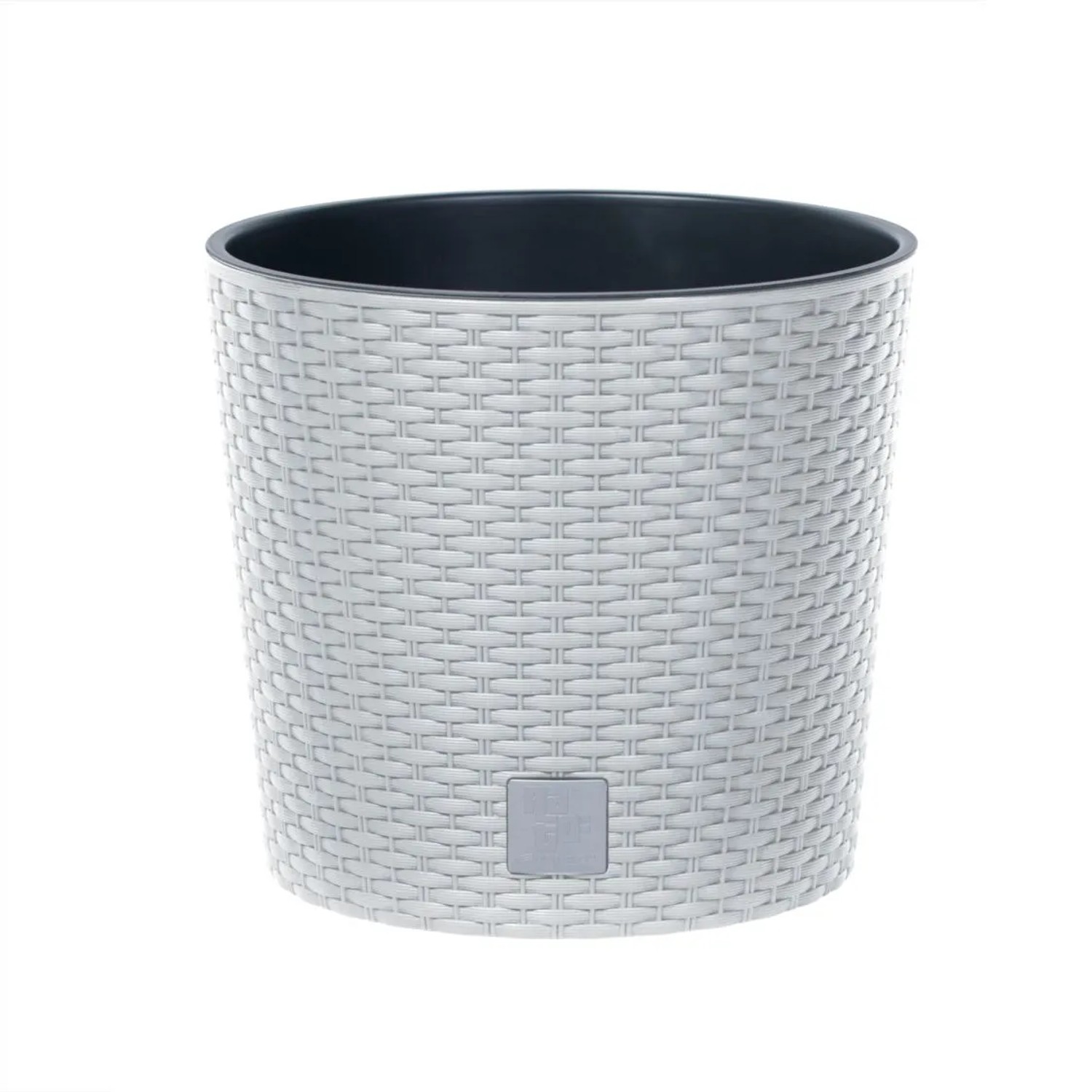 E-shop Prosperplast Kvetináč s vkladom Rato Round 20 cm, biely