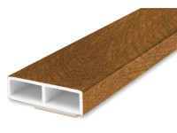 Splendoor Prechodová lišta dverí ThermoSpace na stenu, dub zl., š 25 mm - metráž