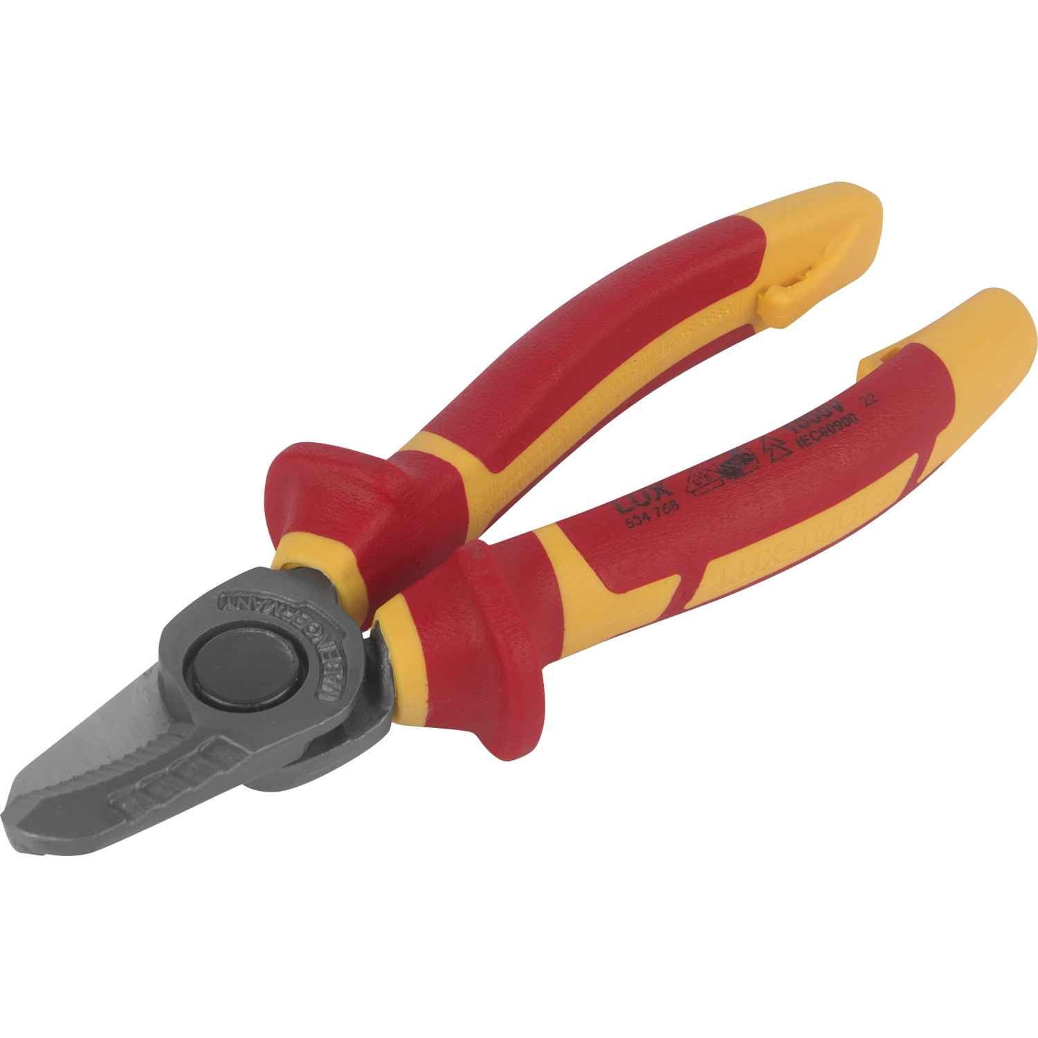 E-shop LUX-TOOLS Štiepacie kliešte na káble VDE Professional, 160 mm