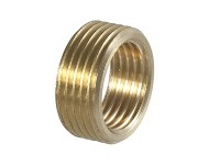 Redukčný krúžok mosadz, 1/2