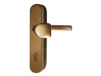 Richter Czech Bezpečnostné kovanie R 101/72, kľučka - madlo, PZ, TB 3, bronz