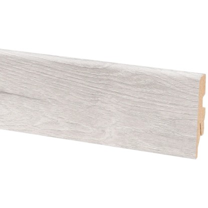 Soklová lišta Iced Oak 60 mm x 20 mm x 2600