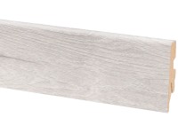 Soklová lišta Iced Oak 60 mm x 20 mm x 2600