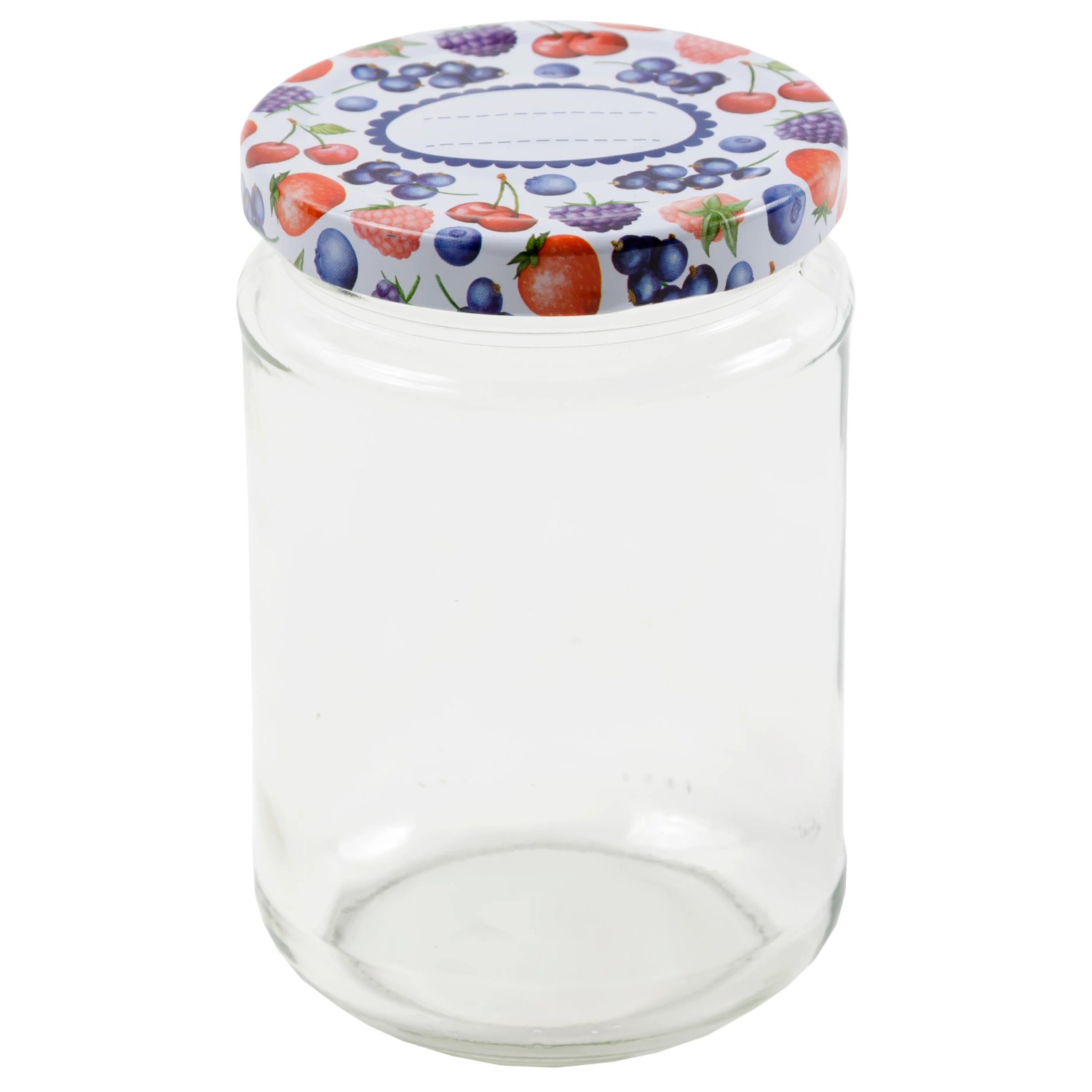 E-shop Zaváracie poháre s viečkom Lesné plody 390 ml, 6 ks