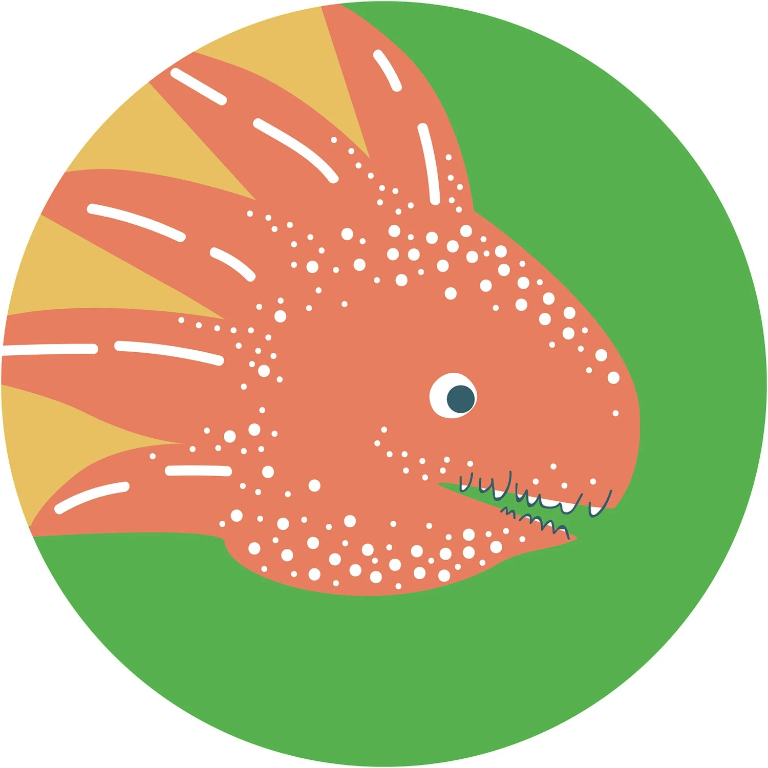 E-shop Komar Samolepiaca vliesová fototapeta Dot Little Dino Proto pr. 125 cm