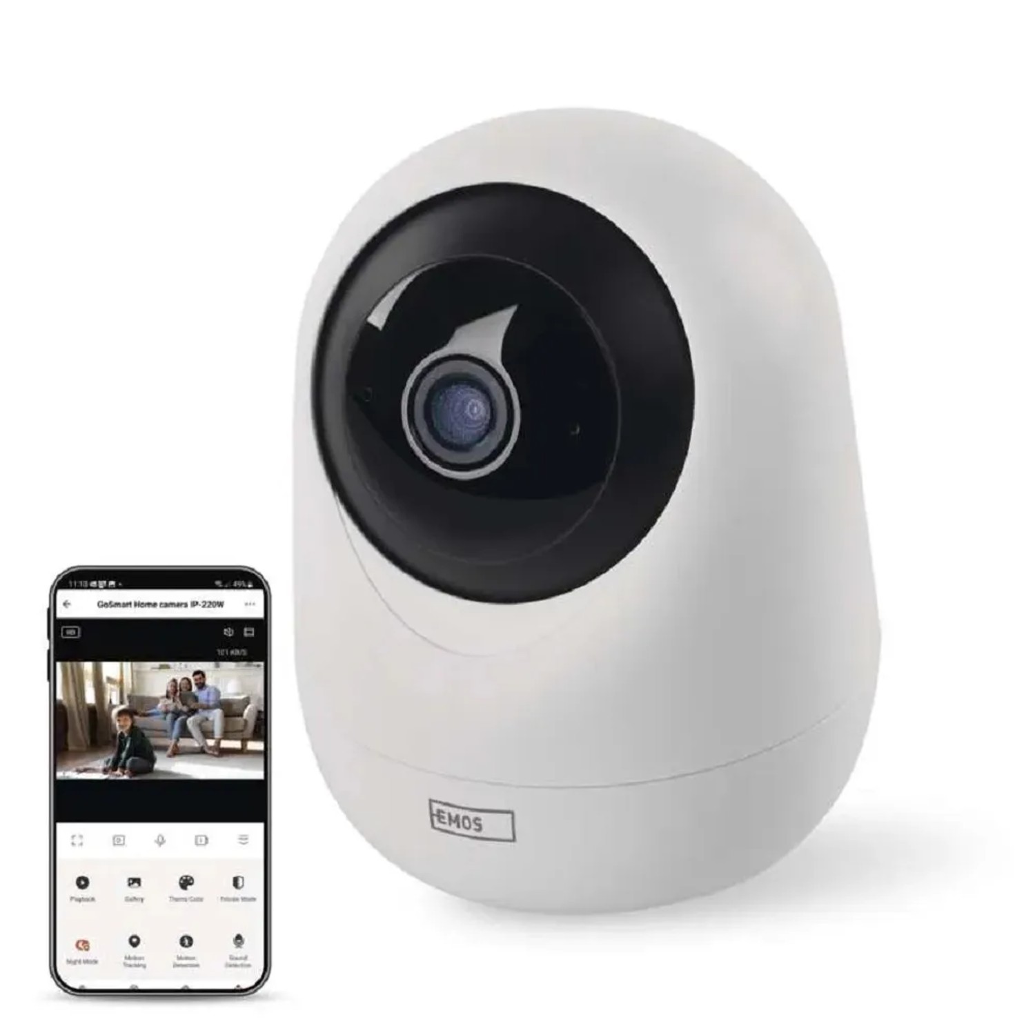 E-shop EMOS GoSmart Otočná kamera IP-220W s Wi-Fi