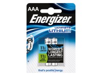 Energizer Lítiová mikrotužková batéria Ultimate AAA, 2 ks