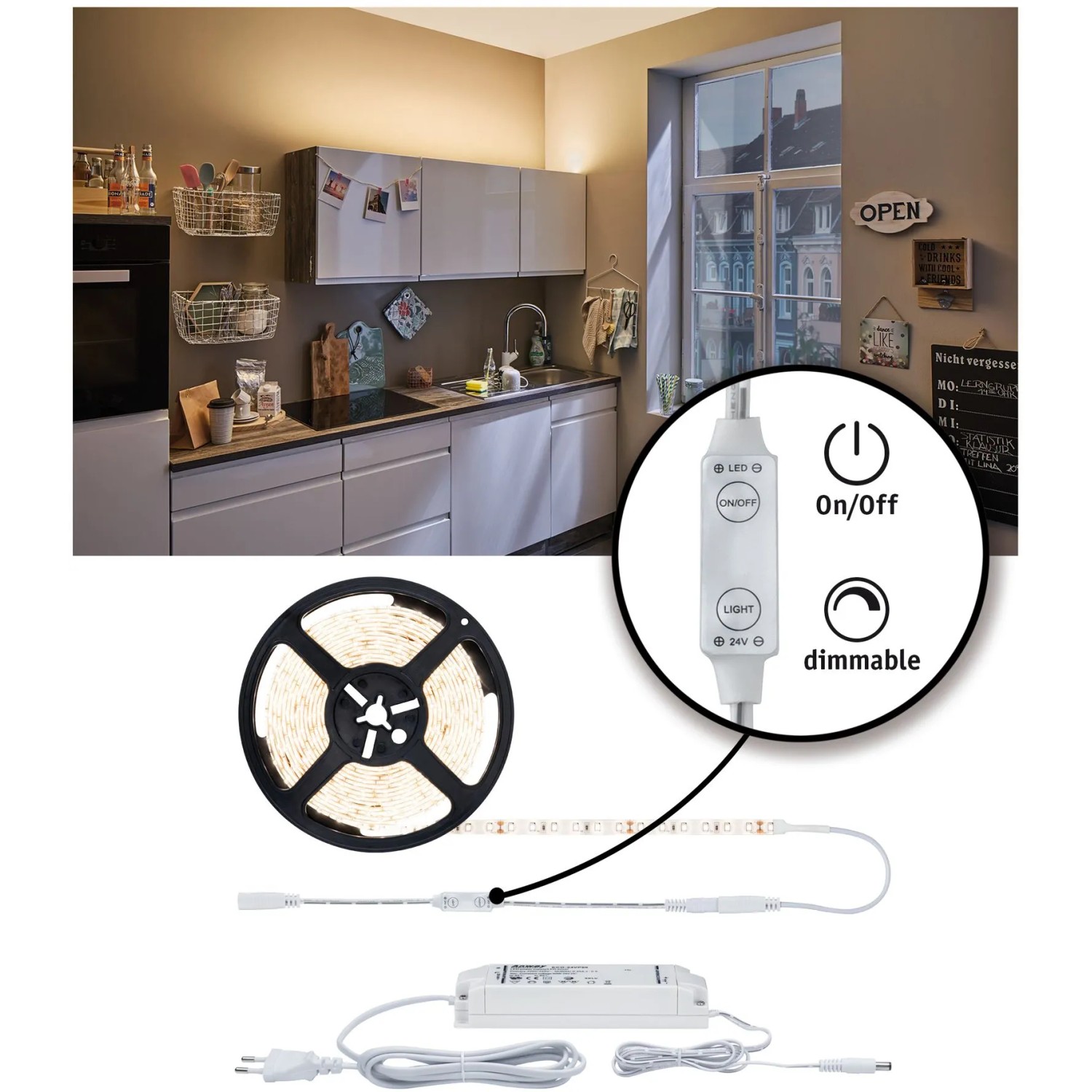E-shop Paulmann Súprava LED pásikov Power 5 m 50 W