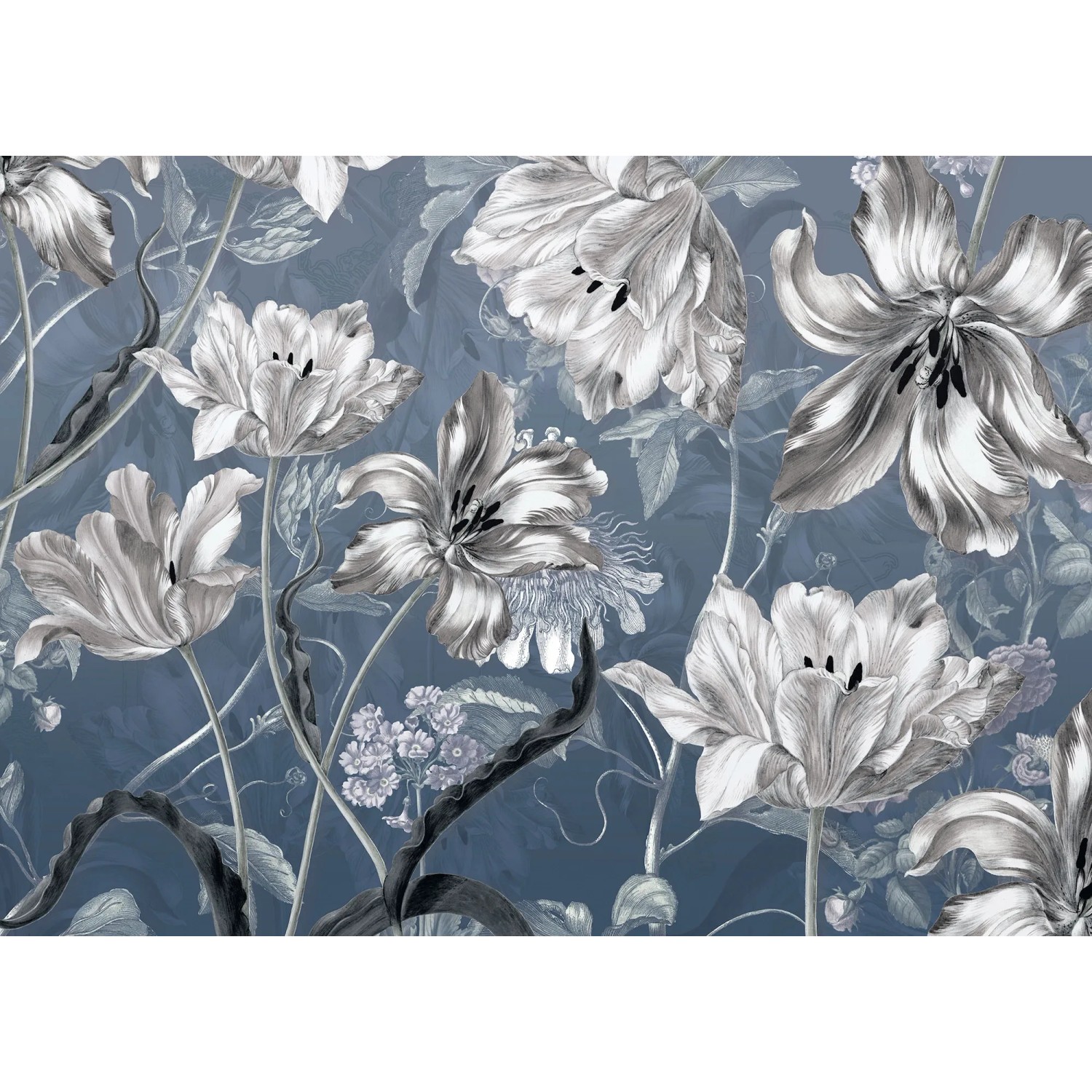 E-shop Komar Vliesová fototapeta Merian Blue 350 x 250 cm