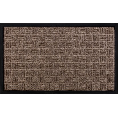 OBI Rohožka Textur, hnedá, 45 x 75 cm