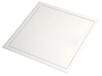 Revízne dvierka kov biela 400 x 400 mm