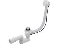 Alcadrain Sifón vaňový automat komplet biely Alcadrain Sifón vaňový automat komplet biely