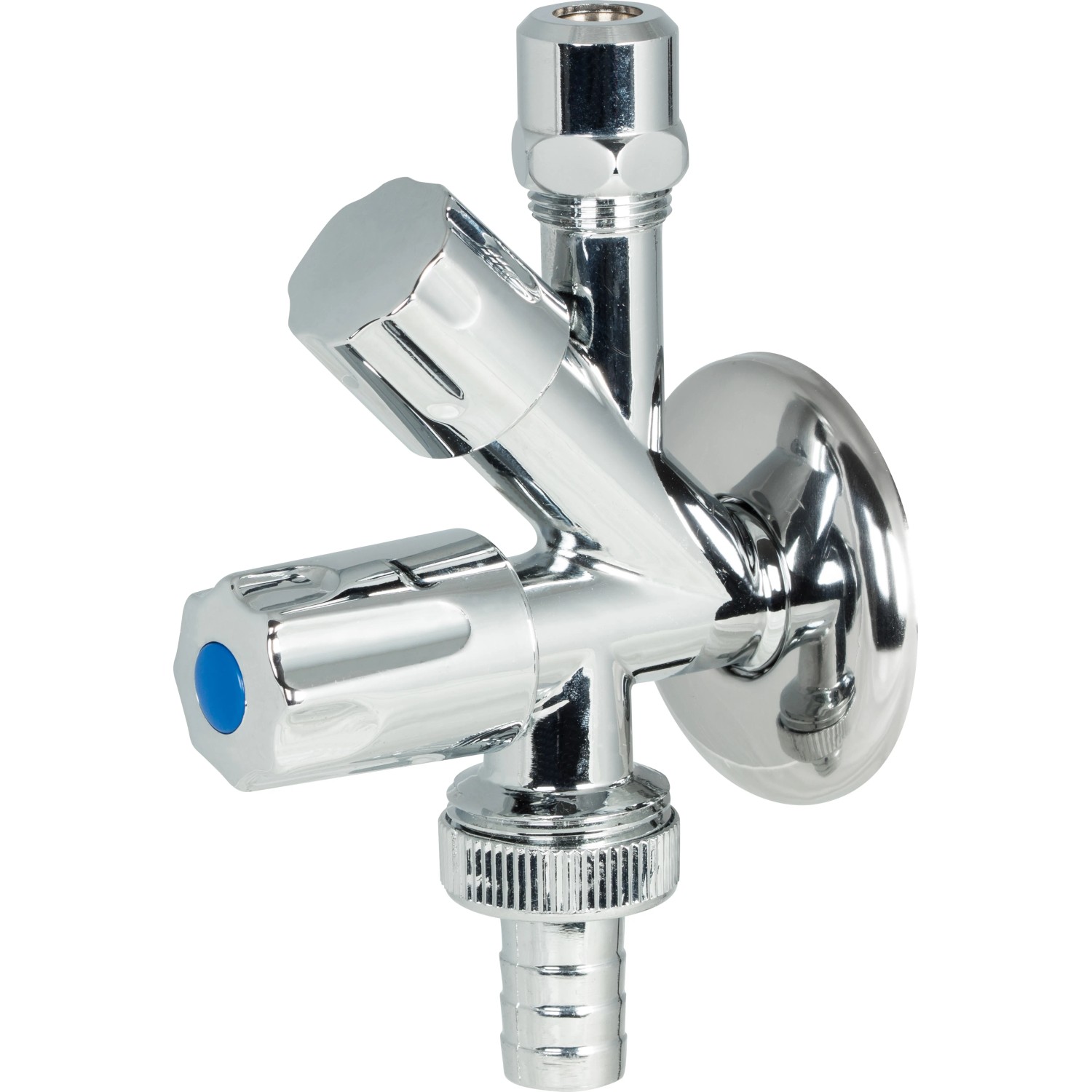 E-shop OBI Ventil pre práčku hadicová závitová spojka rohový ventil 16,7 mm (R 3/8) x 1