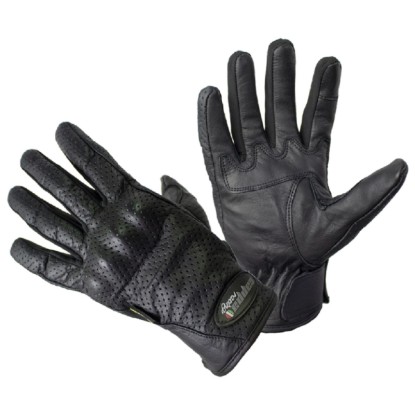 Cappa Racing Pánske krátke kožené moto rukavice Mass, XS