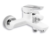 Vaňová batéria bez príslušenstva Nobless Tina biela / chróm