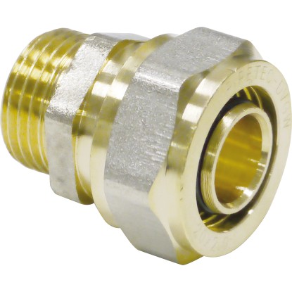 PIPETEC Závitová prechodka SFUA2005 medená, 20x2 - R 3/4