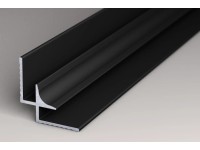 Kronoflooring Hliníkový vnútorný roh Rock the Wall, strieborná, 265 cm