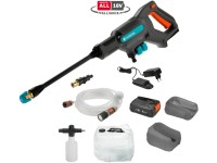 GARDENA Akumulátorový strednotlaký čistič AquaClean Premium 24/18V P4A - sada