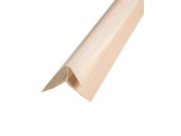 HOPA Vonkajší profil roh k plastovému obkladu, hnedý 30 x 30 mm