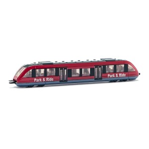 Červený vláčik "Park & Ride" pre deti, kategória Zábava a hry.
