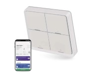 EMOS GoSmart Prenosný ovládač scén ZigBee 3.0, IP-2004ZW, 4-tlačítkový
