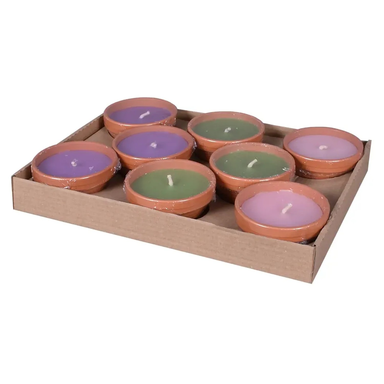 E-shop NOHEL GARDEN Sviečka proti hmyzu Levanduľa, Eukalyptus, Rozmarín pr. 11x6cm 190g