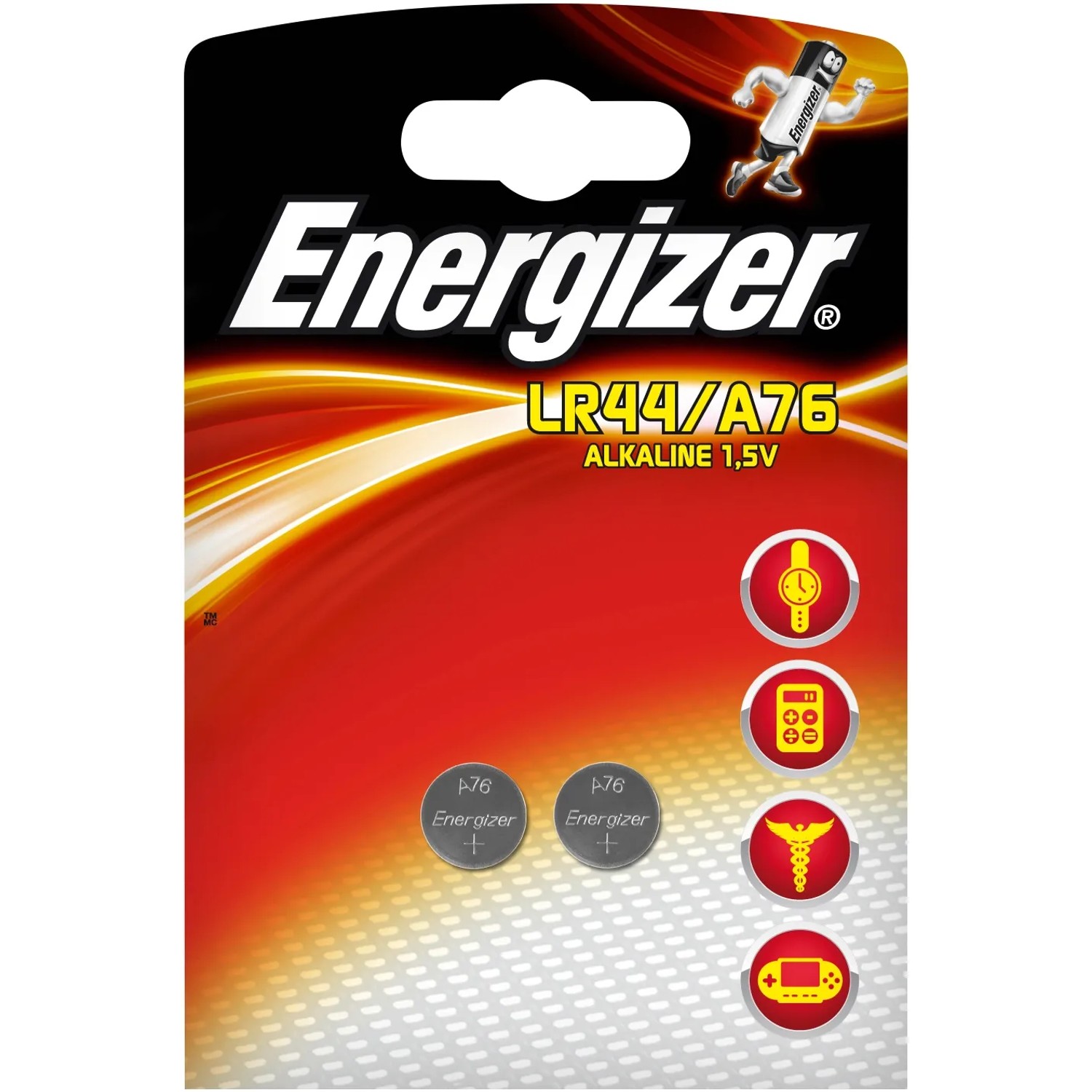 E-shop Energizer Batéria LR44 / A76 špeciálna alkalická, 2 ks
