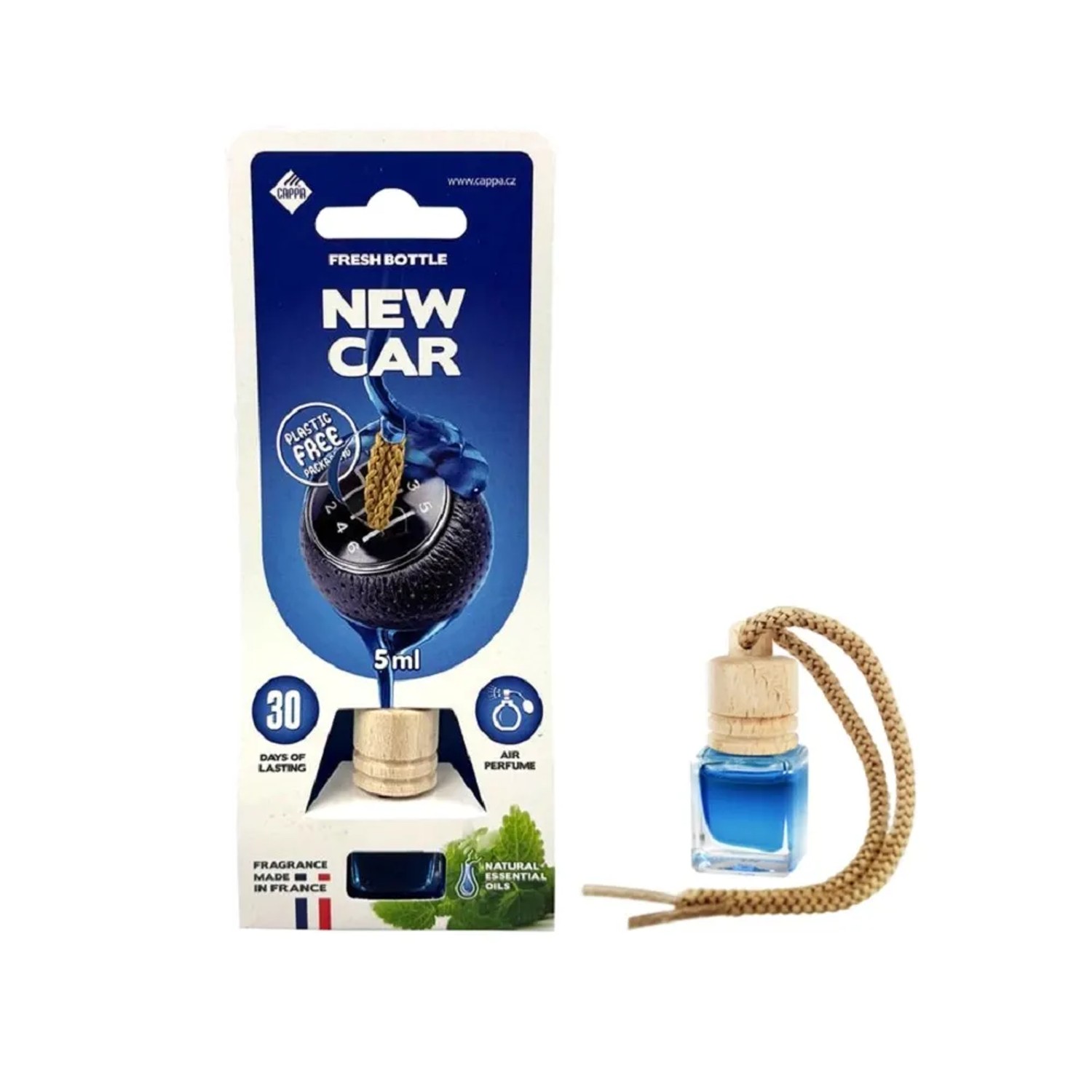 E-shop CAPPA Vôňa do auta Wood Fresh Bottle New Car