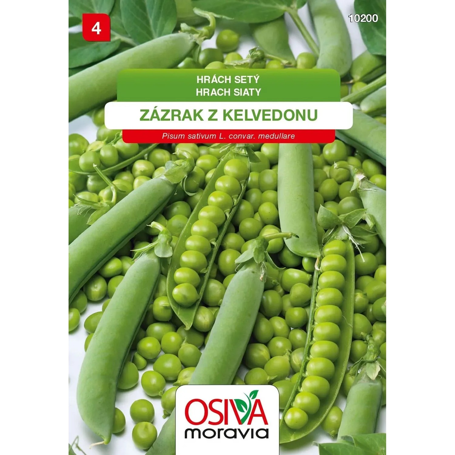 E-shop Semínka Hrach siaty "Zázrak z Kelvedonu" (Pisum sativum L. convar. medullare)
