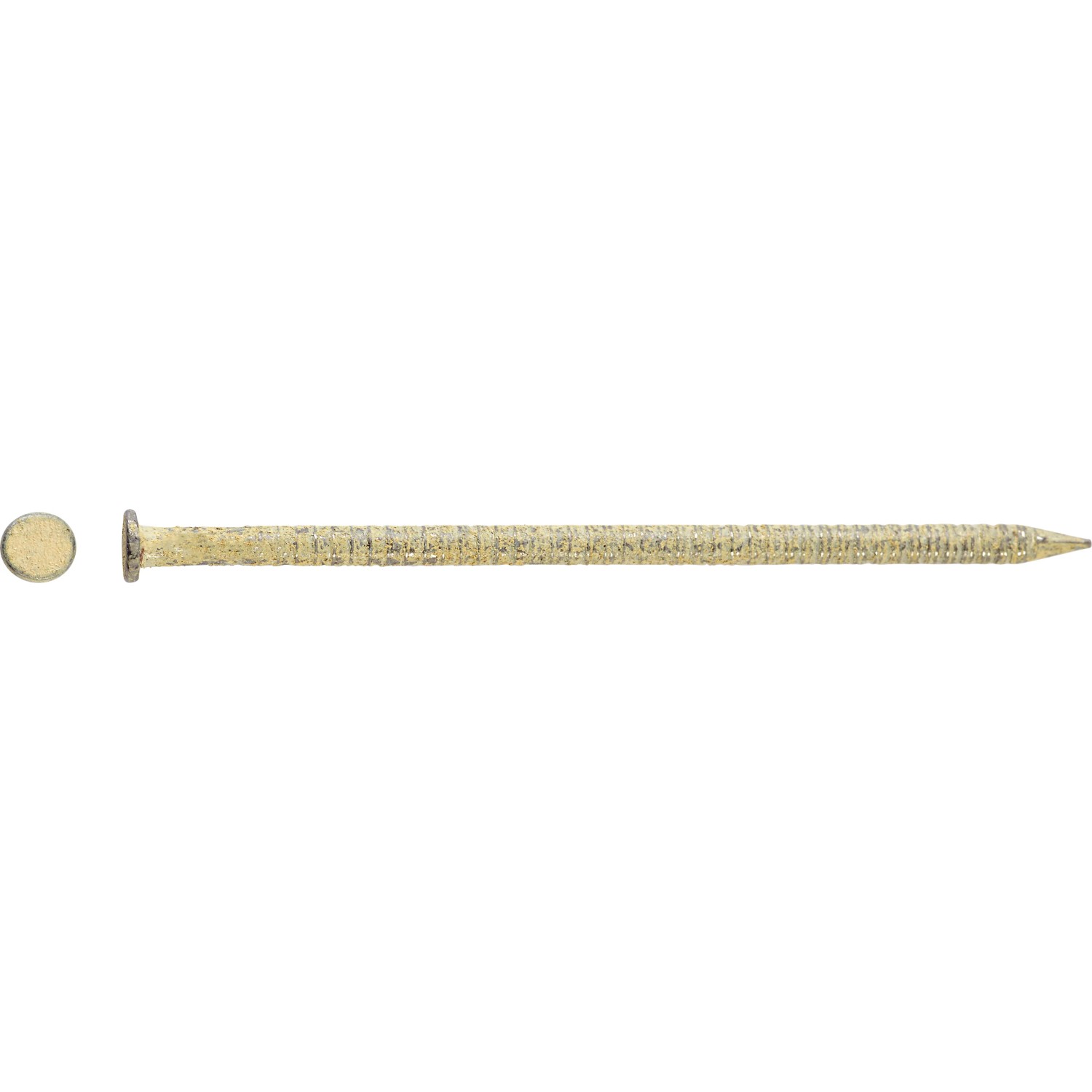 E-shop LUX-TOOLS Panelový klinec s plochou hlavou béžový pr. 1,8 x 25 mm, 100 ks