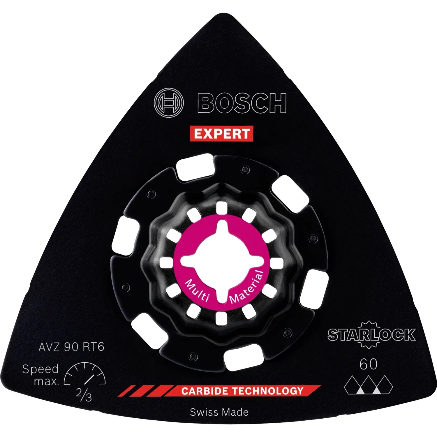E-shop Bosch Brúsna doska Expert AVZ 90 RT6, zrnitosť 60, 90 mm