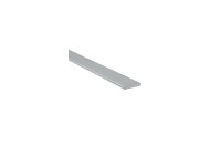 FK Technics AL profil FKU87 pre LED, plochý, surový, 10 x 2 mm x 2 m