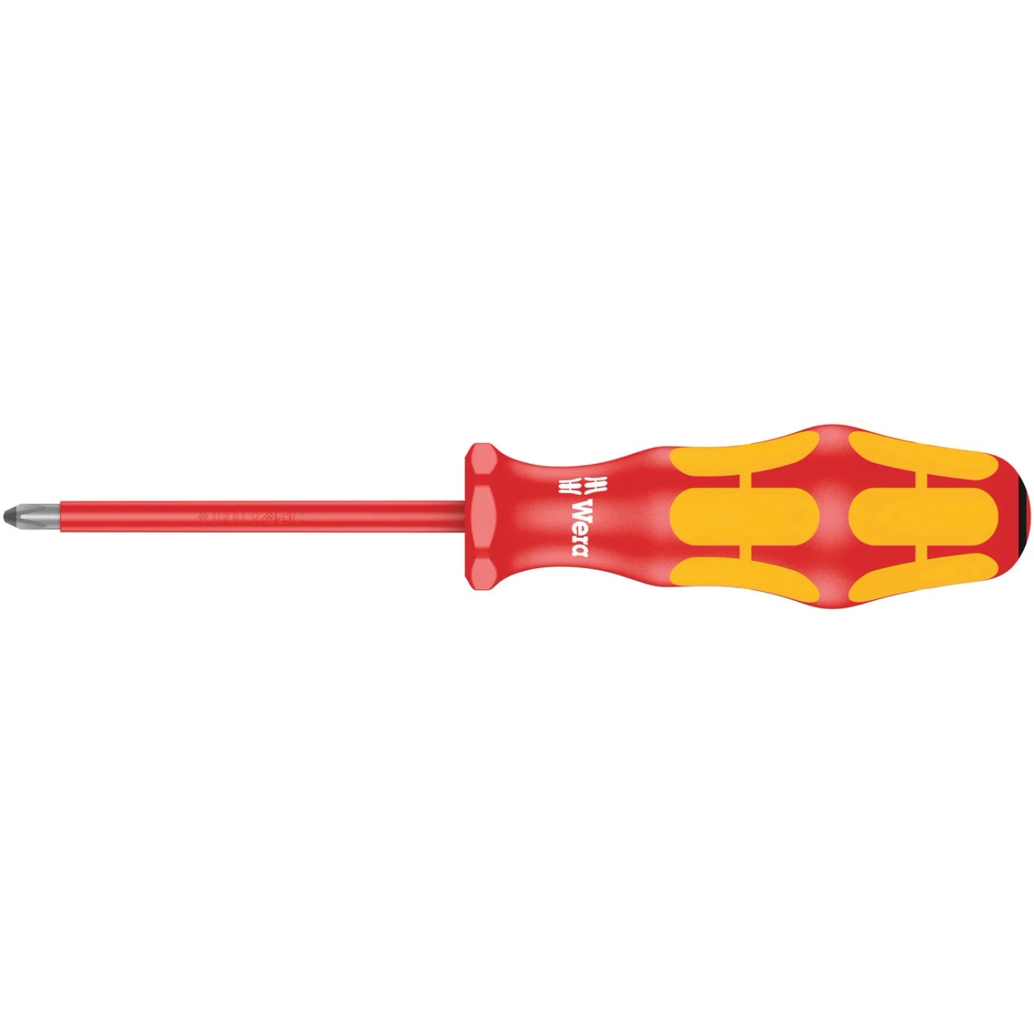 E-shop Wera Izolovaný krížový skrutkovač 165 aj PZ VDE, 1 x 80 mm