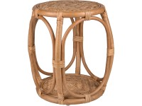 Odkladací stolík Safari Lodge okrúhly 45 cm x priemer 45 cm prírodný