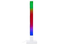 Brilliant LED stolná lampa Neele biela 3 W, 65 lm, RGB, 50 x 12,5 x 12,5 cm