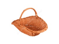 PARKANEX Prútený kôš na drevo oválny