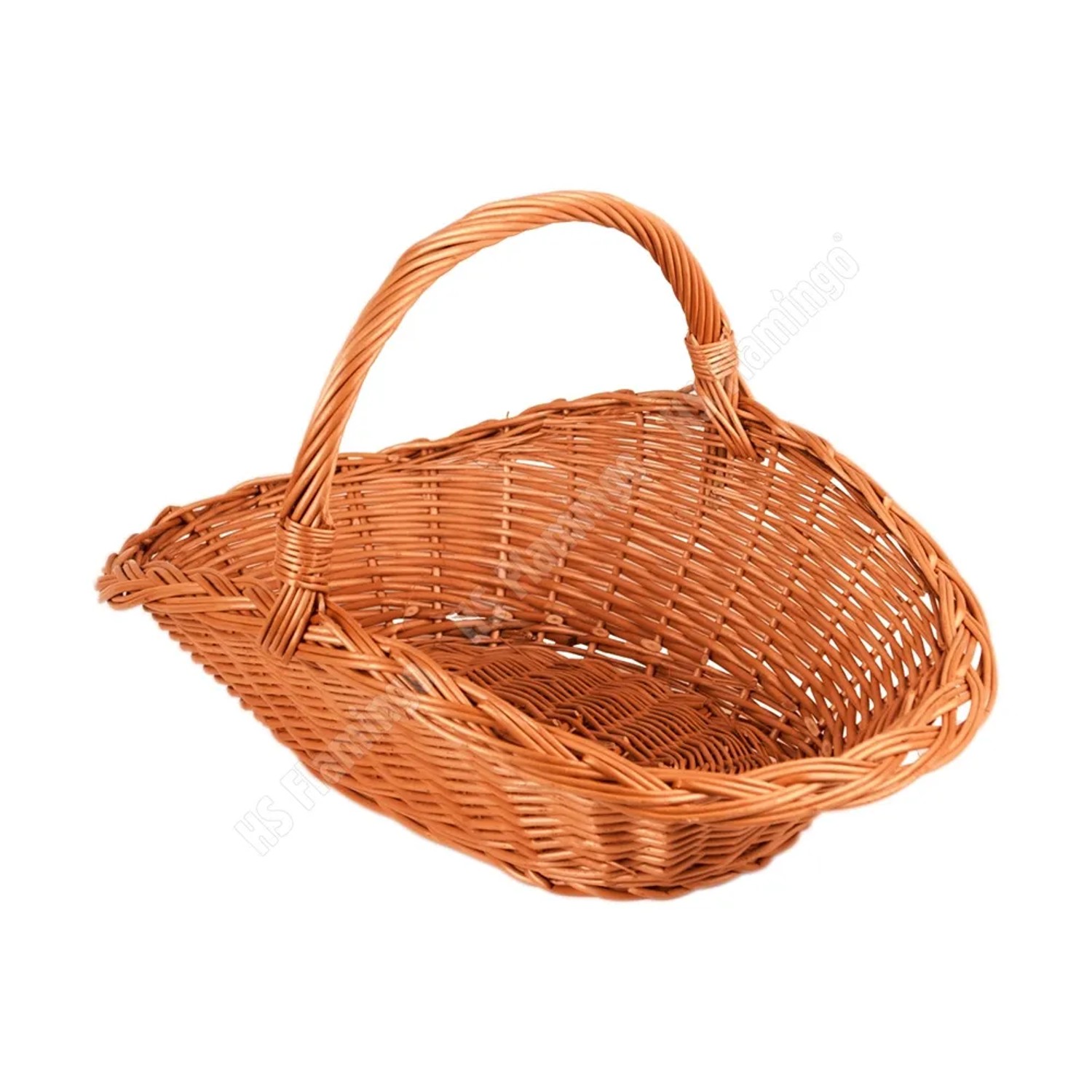 E-shop PARKANEX Prútený kôš na drevo oválny