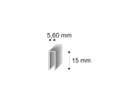RON Spony stolárske 364/15 M, dĺžka 5,6 x 15 mm, 4800 ks
