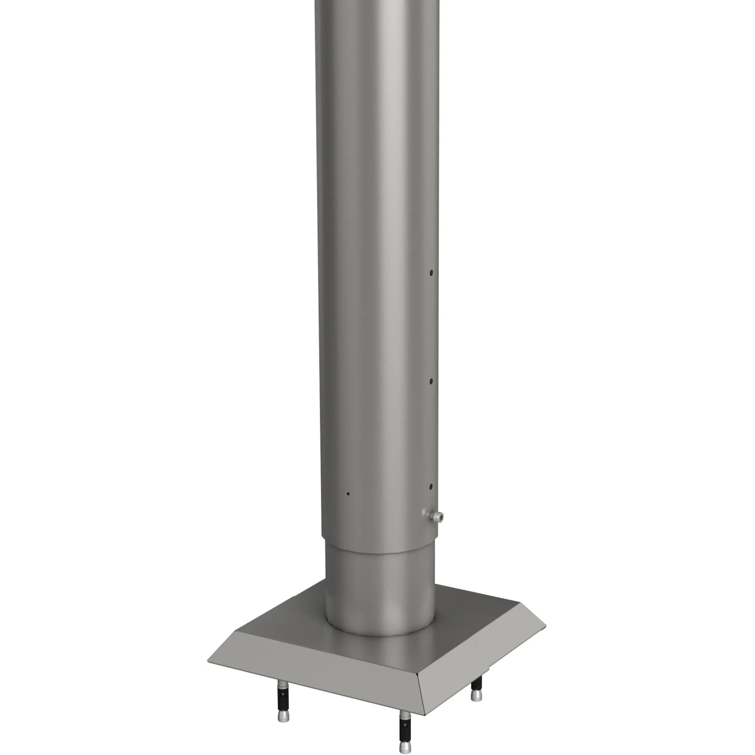 E-shop Biohort Kotviaca pätka pre plný plot s hmoždinkami, kremeňovo sivá, 135 cm