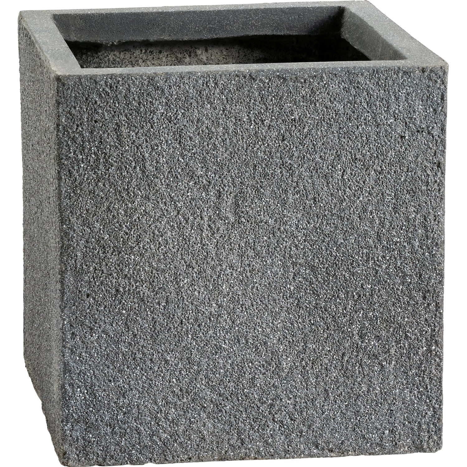 E-shop OBI Kvetináč Calais 24,5 x 24,5 cm antracitový