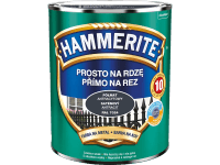 Hammerite Priamo na hrdzu farba na železné kovy saténová antracitová 0,7 l