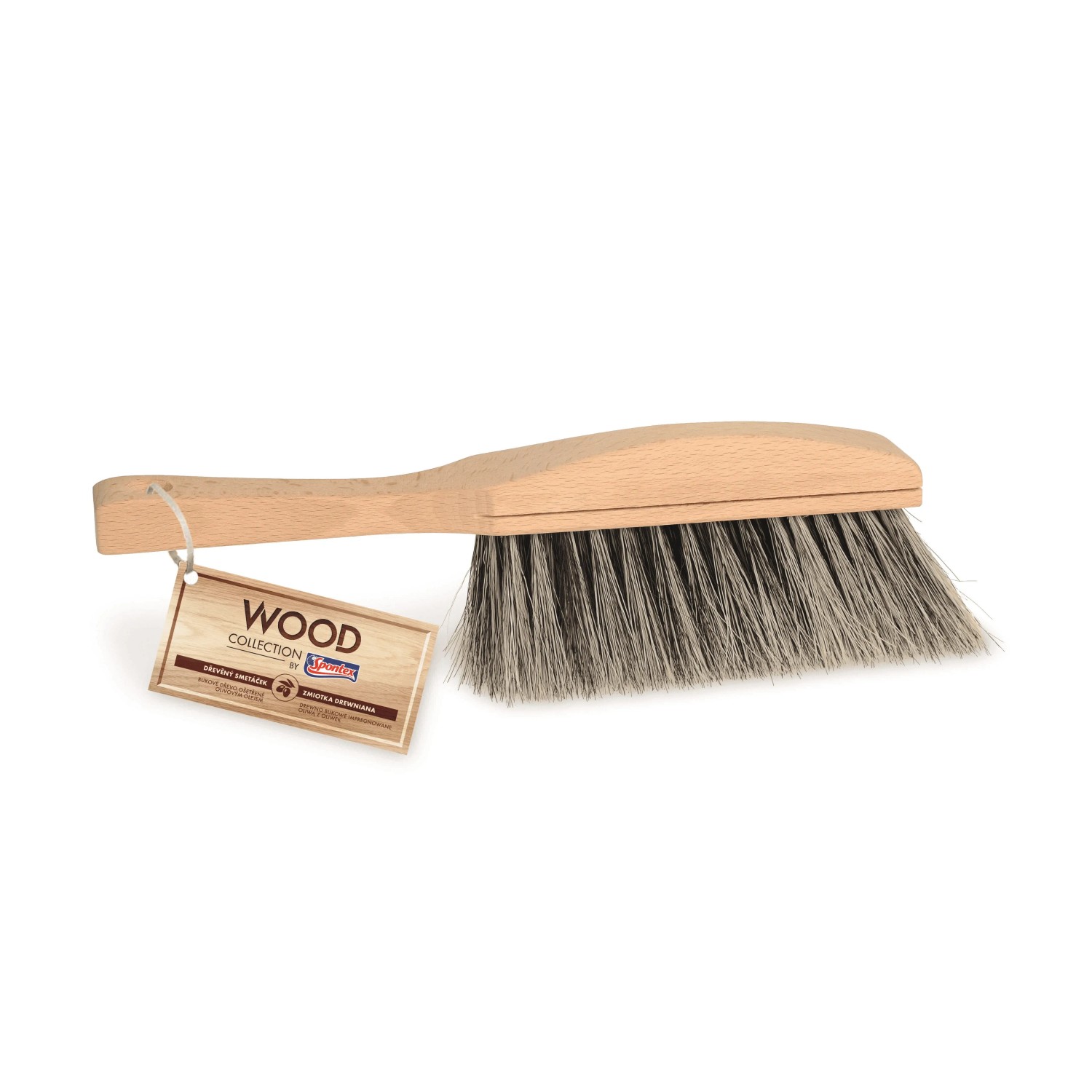 E-shop Spontex Wood Collection ručná metlička